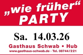 wiefrüherparty