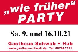 wiefrüherparty