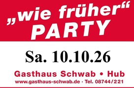 wiefrüherparty